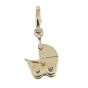 CARTIER stroller Pendant top K18 yellow gold/K18 white gold 6.56g Women